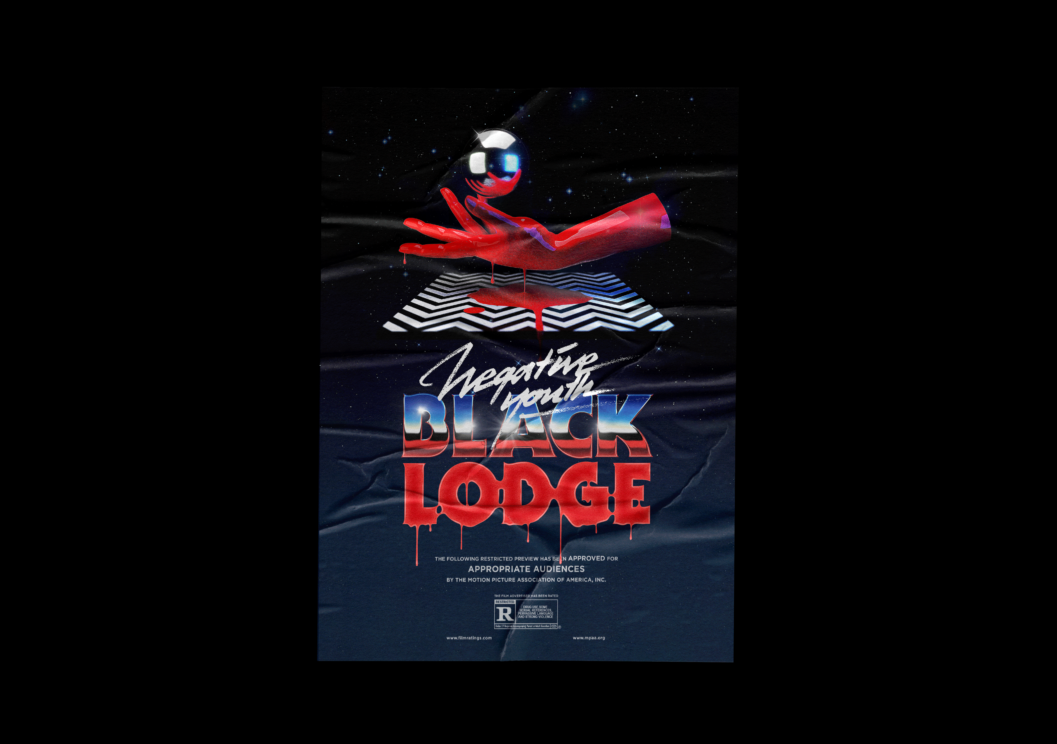 Black Lodge poster design
